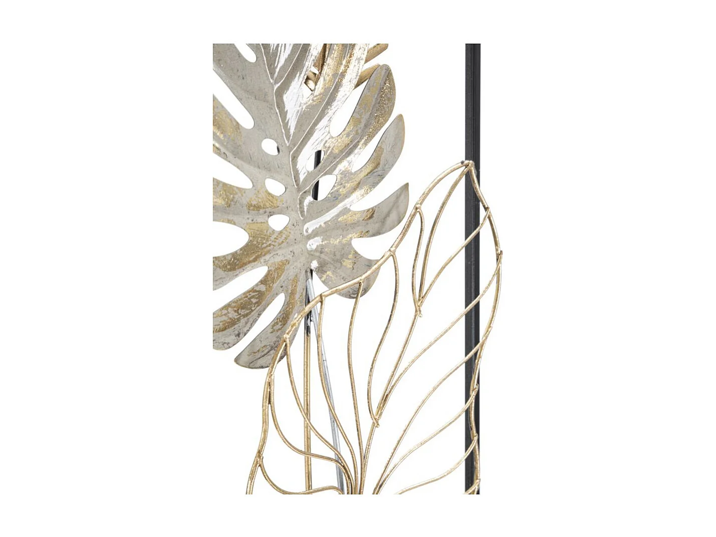 Décoration Murale Encadrée en Métal "Plamb" 74cm Multicolore