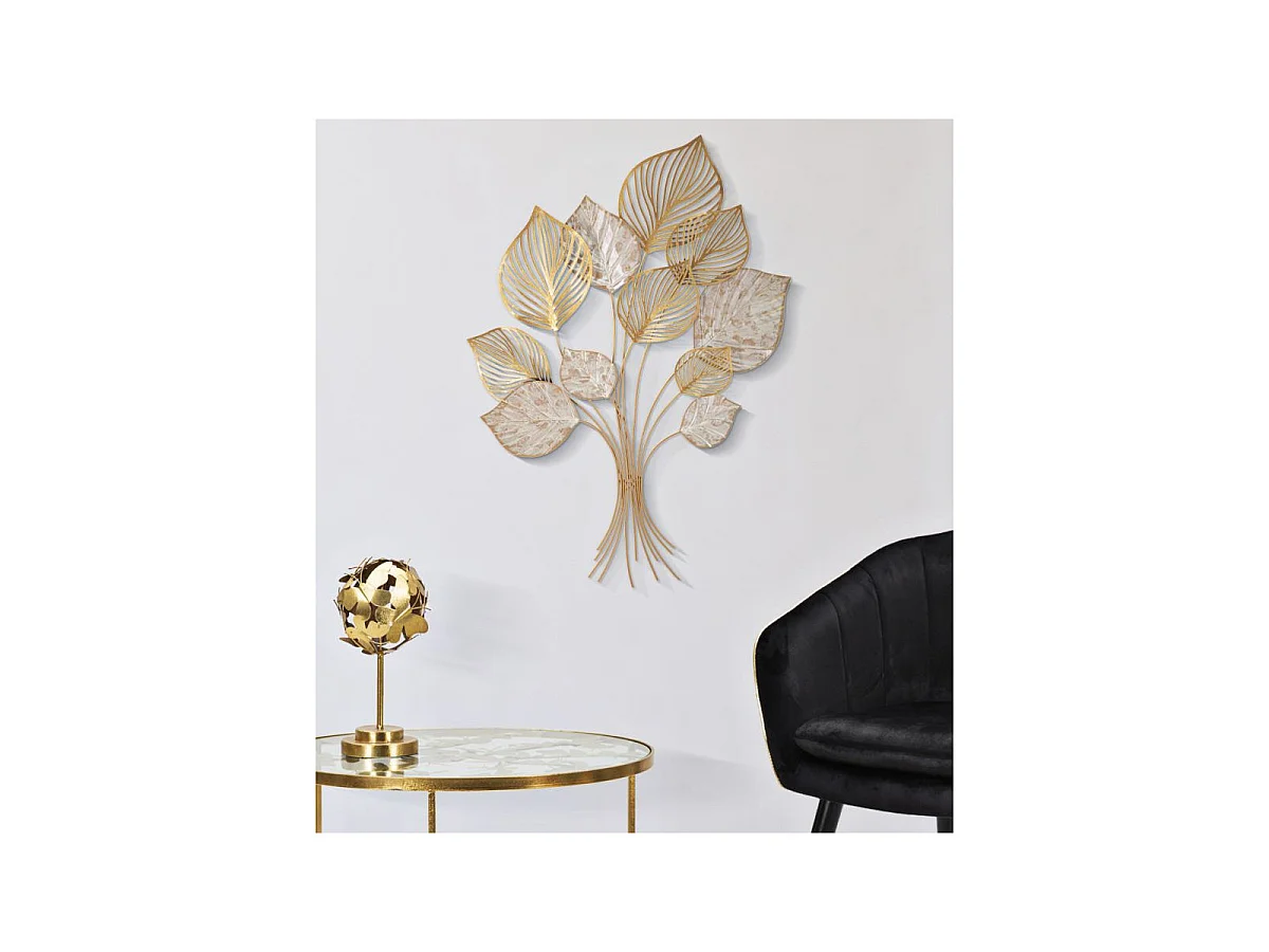 Décoration Murale en Métal "Felix" 85cm Multicolore