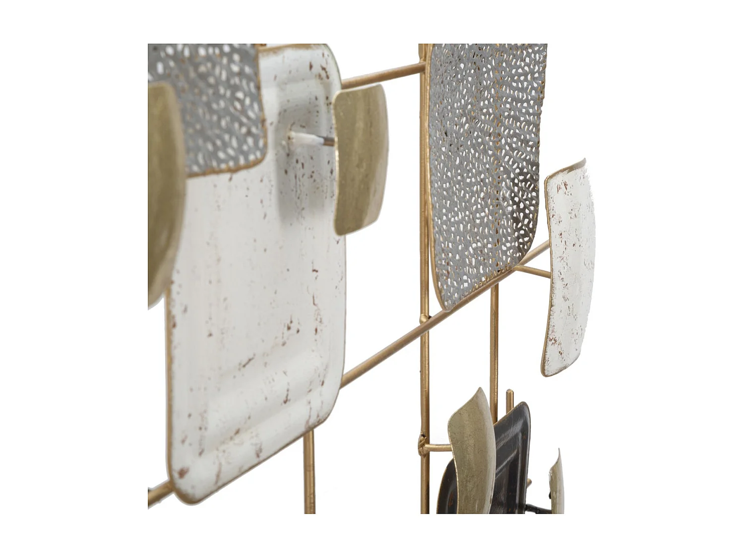 3D Wandpaneel Geometrischer Stil Square