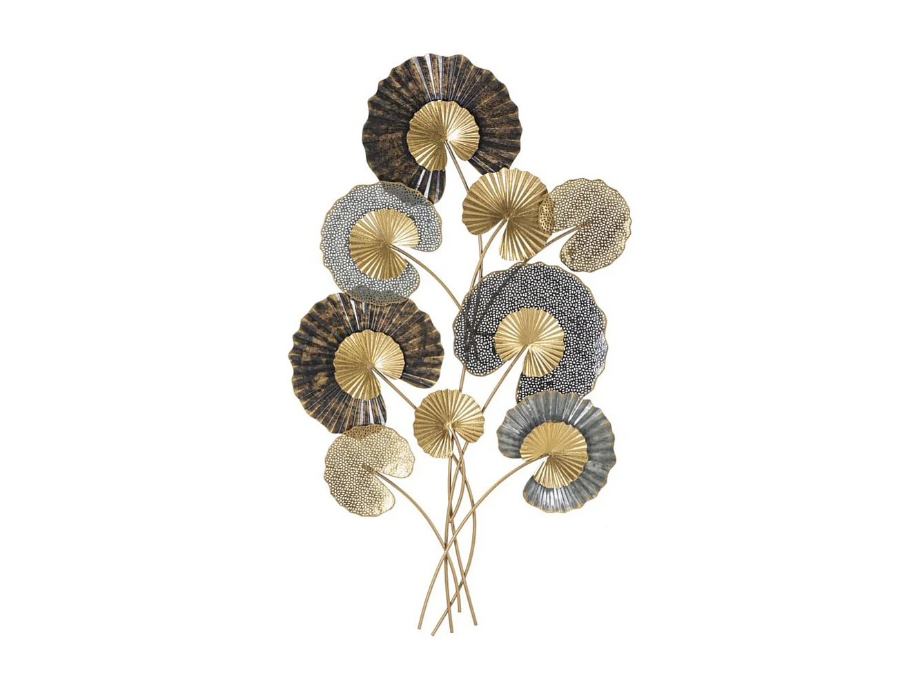 Décoration Murale en Métal "Web" 63cm Multicolore