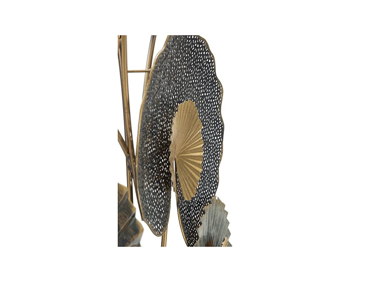 3D-Dekopaneel aus Metall mehrfarbig 63,5x4x109,5 cm