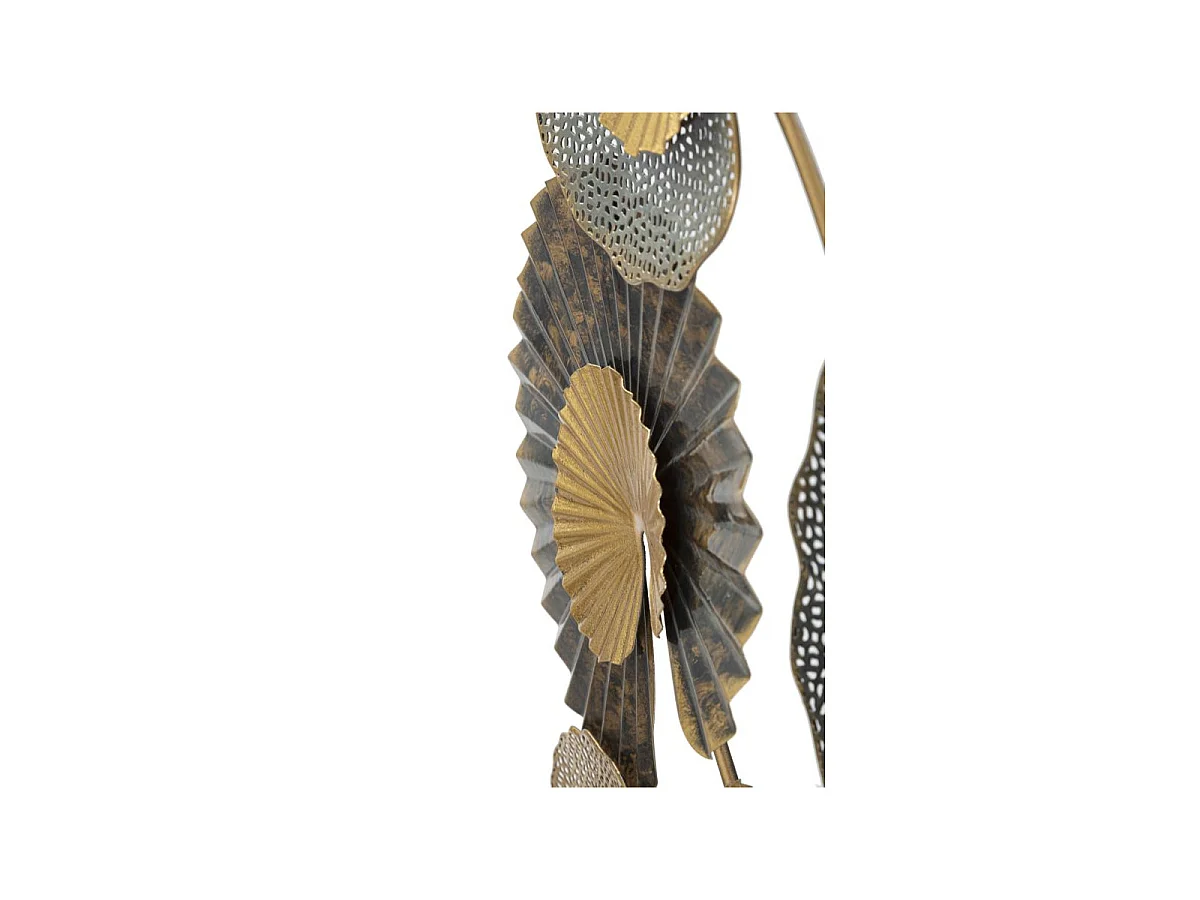 3D-Dekopaneel aus Metall mehrfarbig 63,5x4x109,5 cm