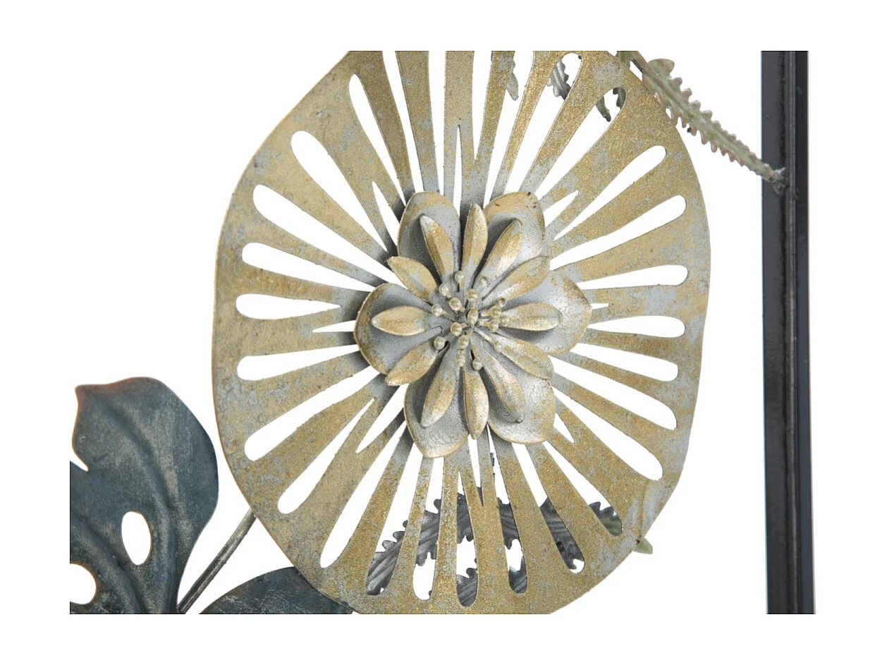 Déco Murale Encadrée en Métal "Too" 88cm Multicolore