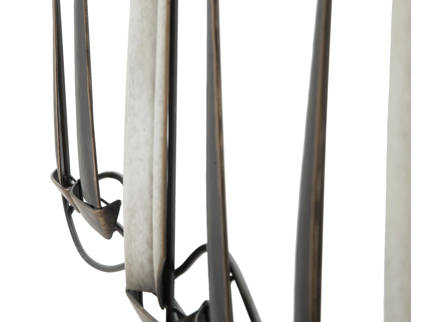 Pannello decorativo 3D in metallo multicolore con barche cm 119x3x51