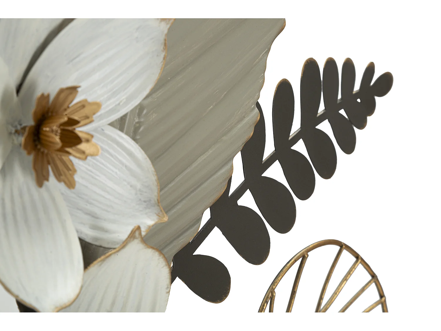 Décoration Murale en Métal "Bouq" 96cm Multicolore