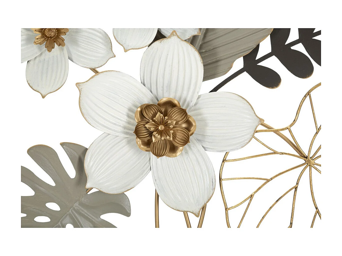 Décoration Murale en Métal "Bouq" 96cm Multicolore