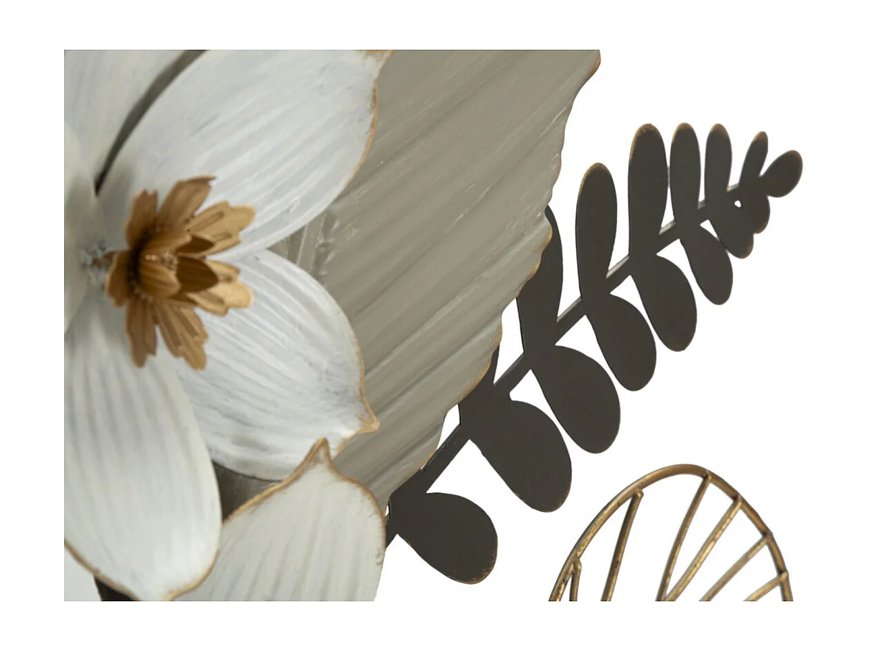 Décoration Murale en Métal "Bouq" 96cm Multicolore