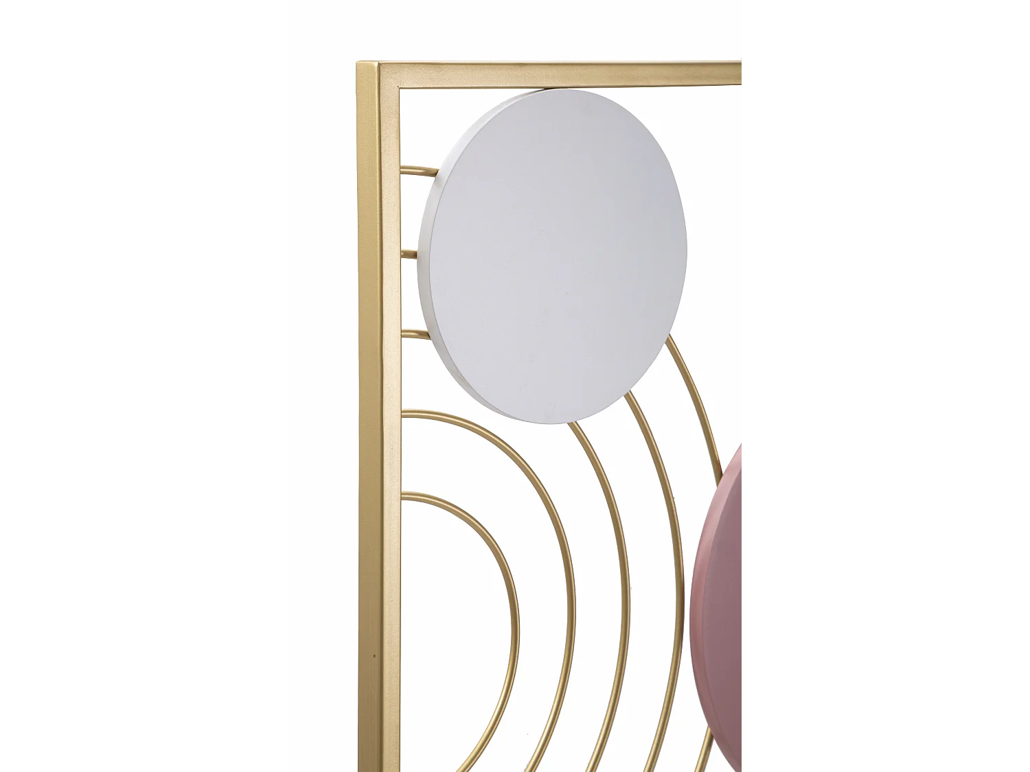 Décoration Murale Encadrée en Métal "Colorfuls" 84cm Multicolore