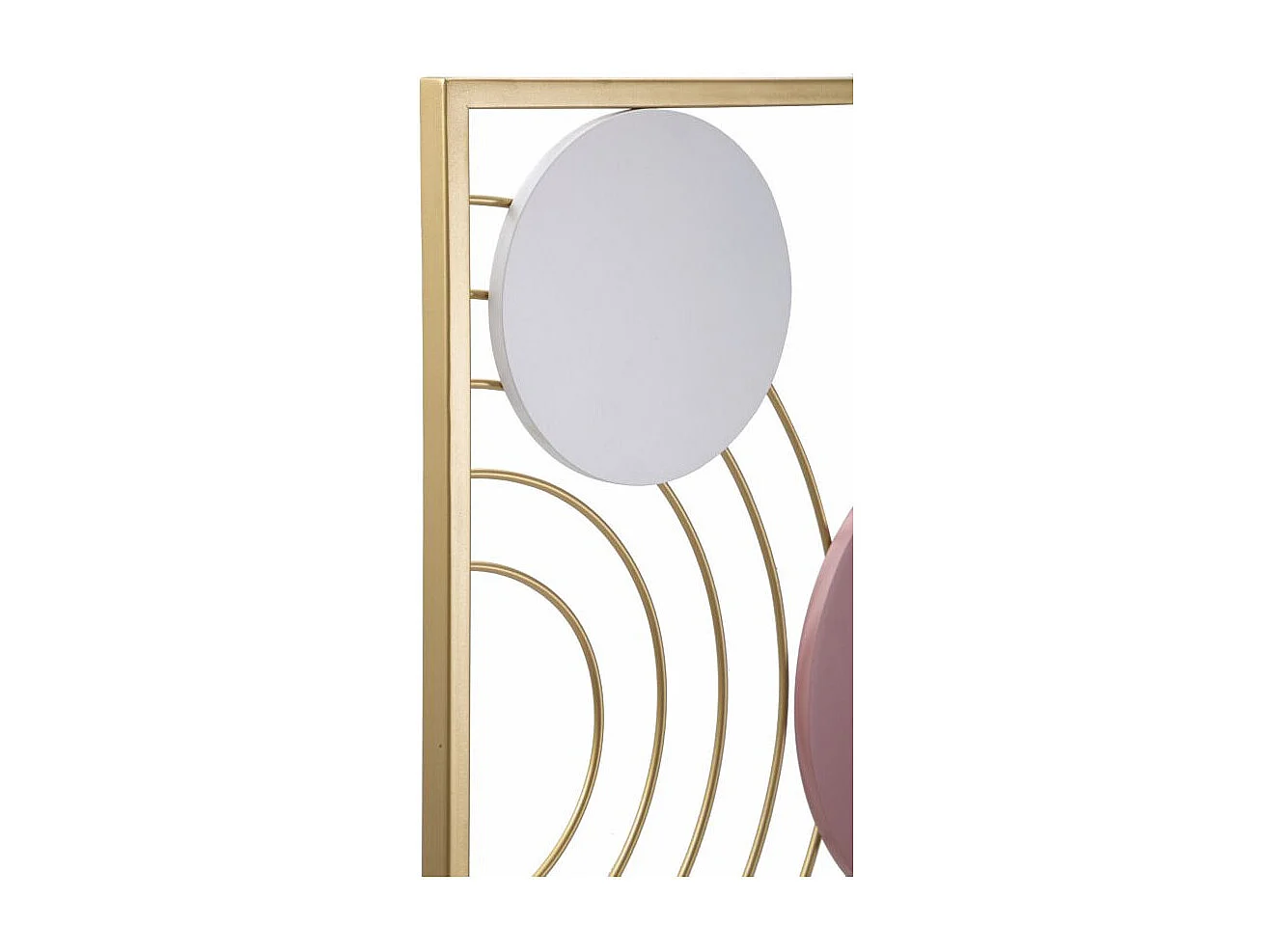 Décoration Murale Encadrée en Métal "Colorfuls" 84cm Multicolore