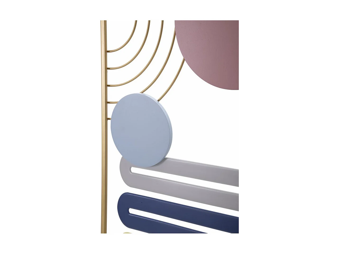 Décoration Murale Encadrée en Métal "Colorfuls" 84cm Multicolore