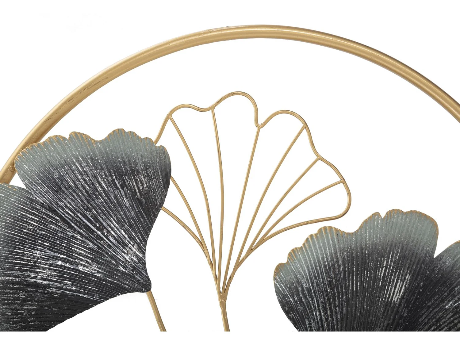 Pannello decorativo 3D in metallo multicolore Ø cm 45,5x3,5