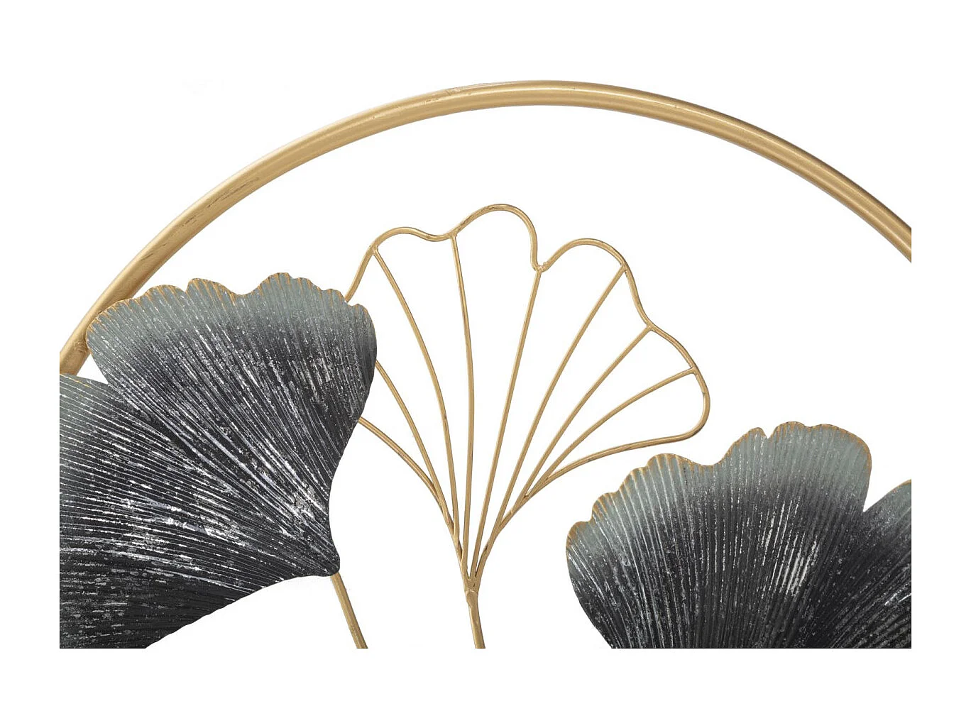 Décoration Murale Ronde en Métal "Simple" 45cm Multicolore