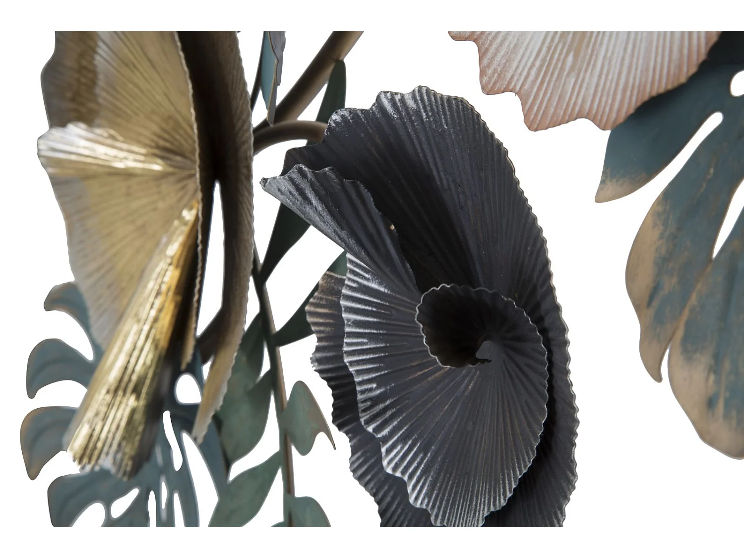 Décoration Murale en Métal "Amaz" 115cm Multicolore