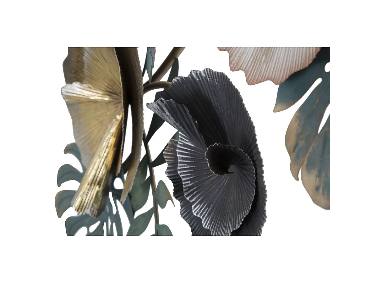 Décoration Murale en Métal "Amaz" 115cm Multicolore