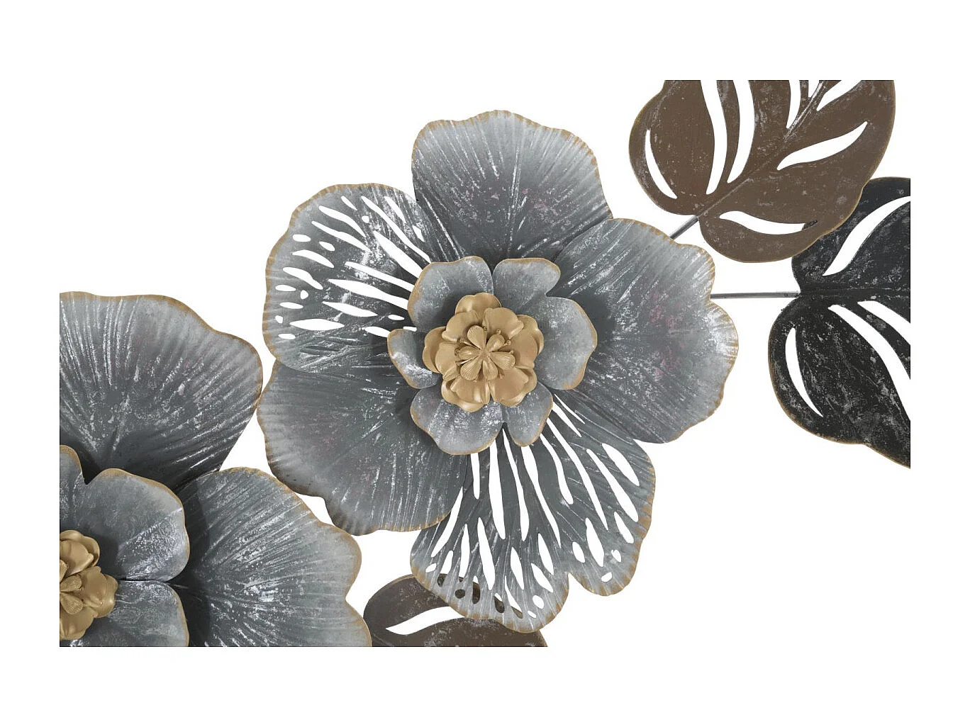 Décoration Murale en Métal "Greys" 157cm Multicolore