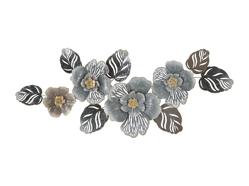 Décoration Murale en Métal "Greys" 157cm Multicolore