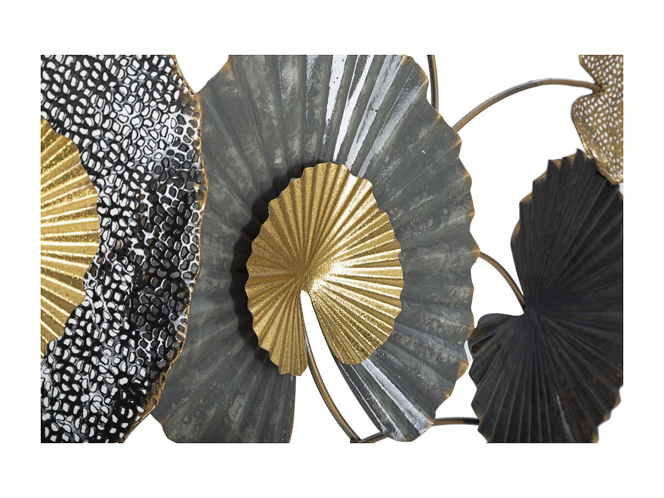 Décoration Murale en Métal "Web" 130cm Multicolore