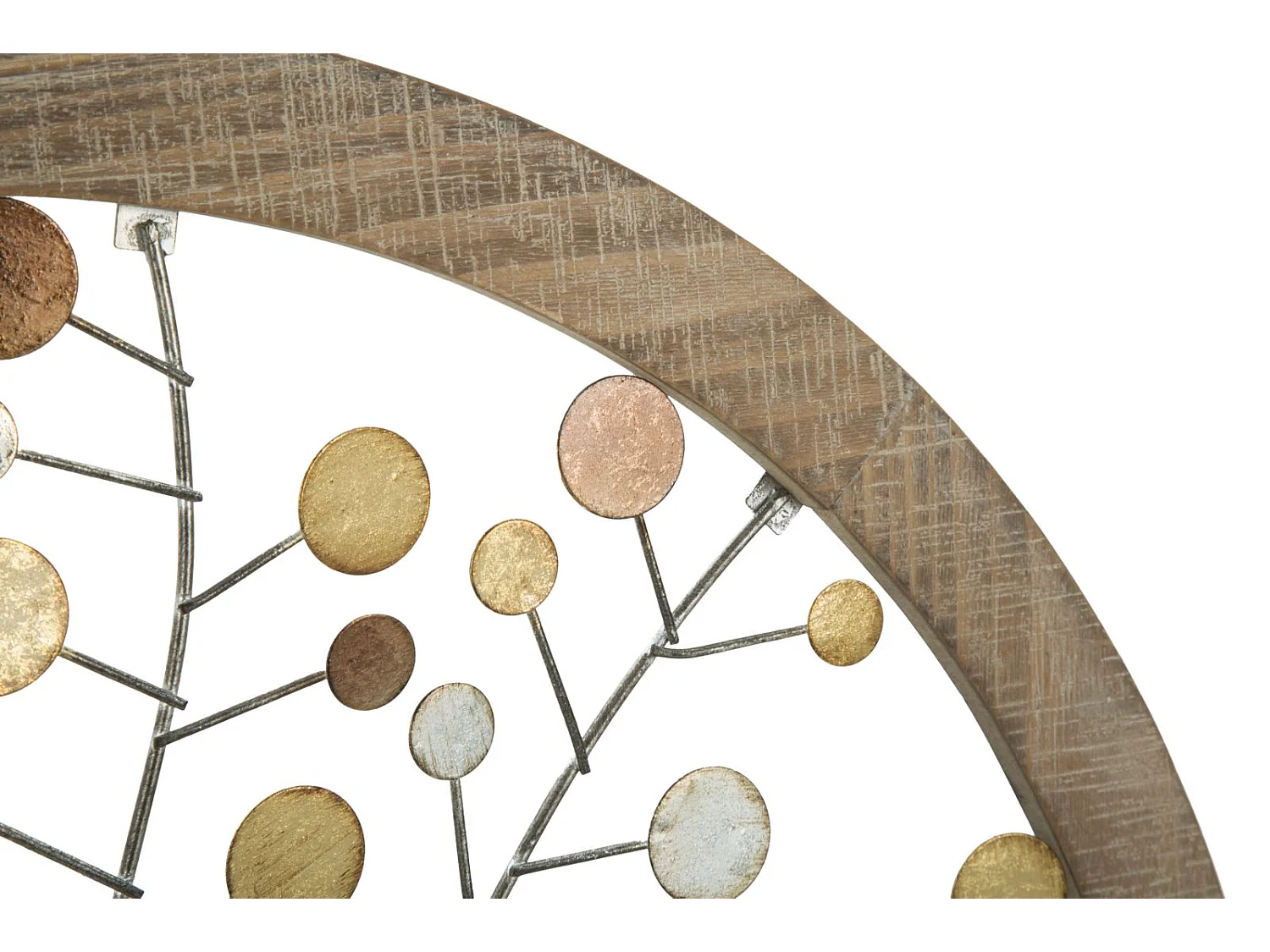 Déco Murale Ronde "Arbre de Vie" 61cm Multicolore
