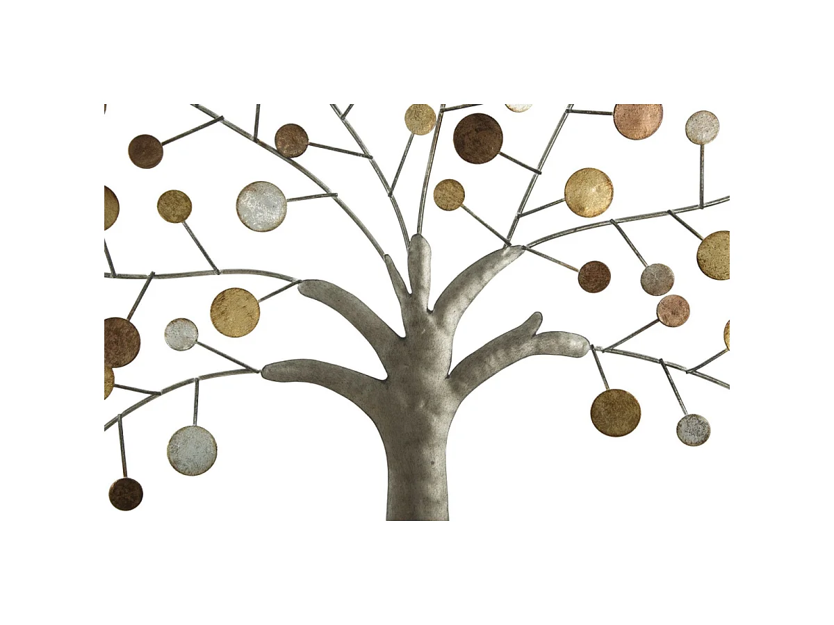 Déco Murale Ronde "Arbre de Vie" 61cm Multicolore