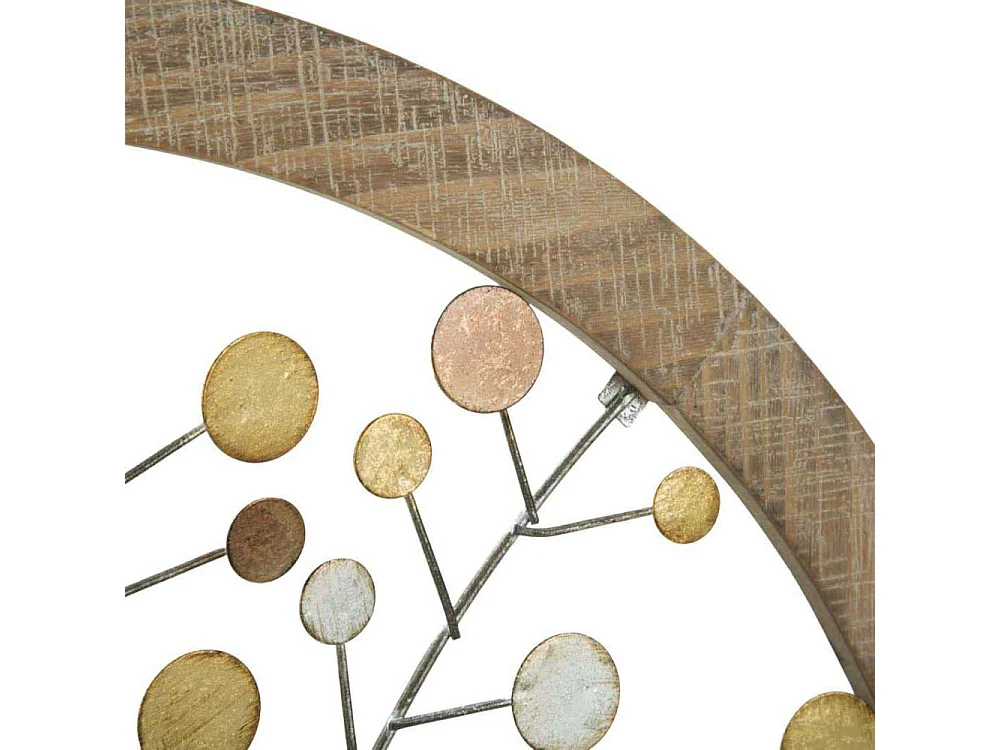 Déco Murale Ronde "Arbre de Vie" 61cm Multicolore