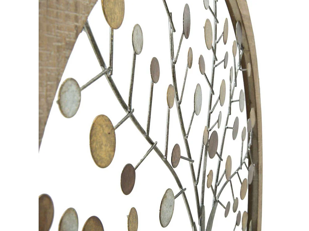Déco Murale Ronde "Arbre de Vie" 61cm Multicolore