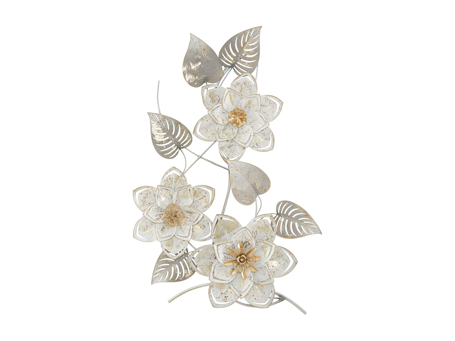 Décoration Murale en Métal "Artic" 67cm Multicolore