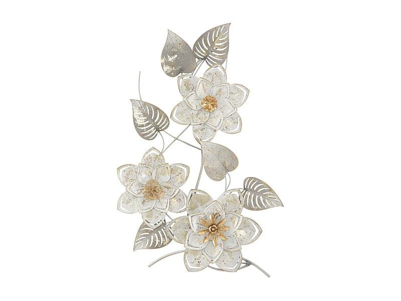 Décoration Murale en Métal "Artic" 67cm Multicolore