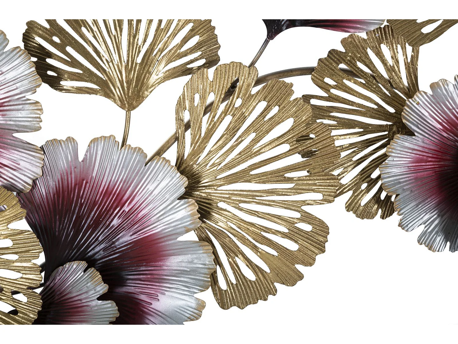 Décoration Murale en Métal "Color" 130cm Multicolore