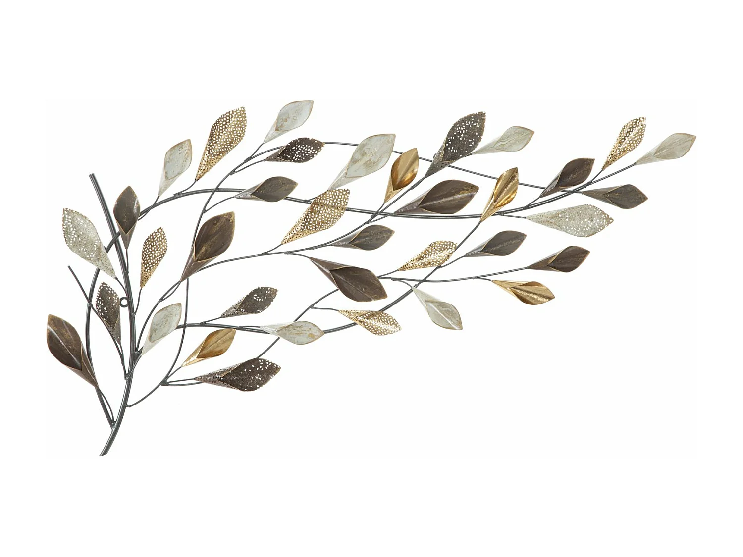 Décoration Murale en Métal "Ramo" 115cm Multicolore