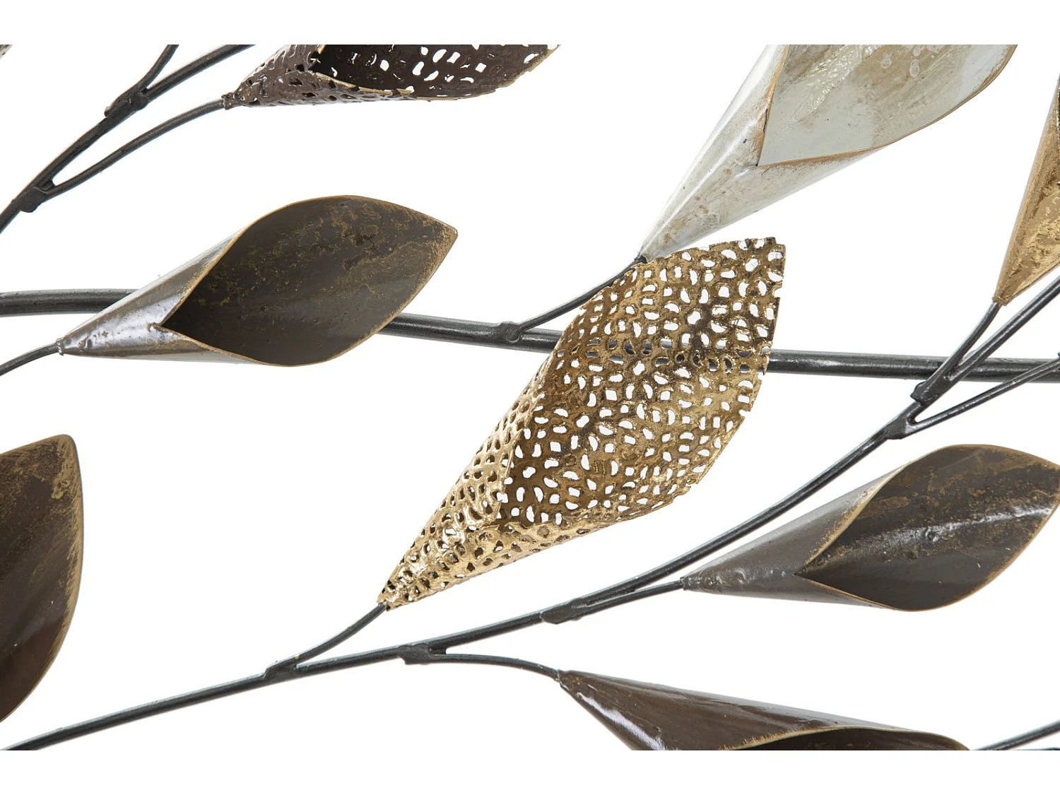 Décoration Murale en Métal "Ramo" 115cm Multicolore