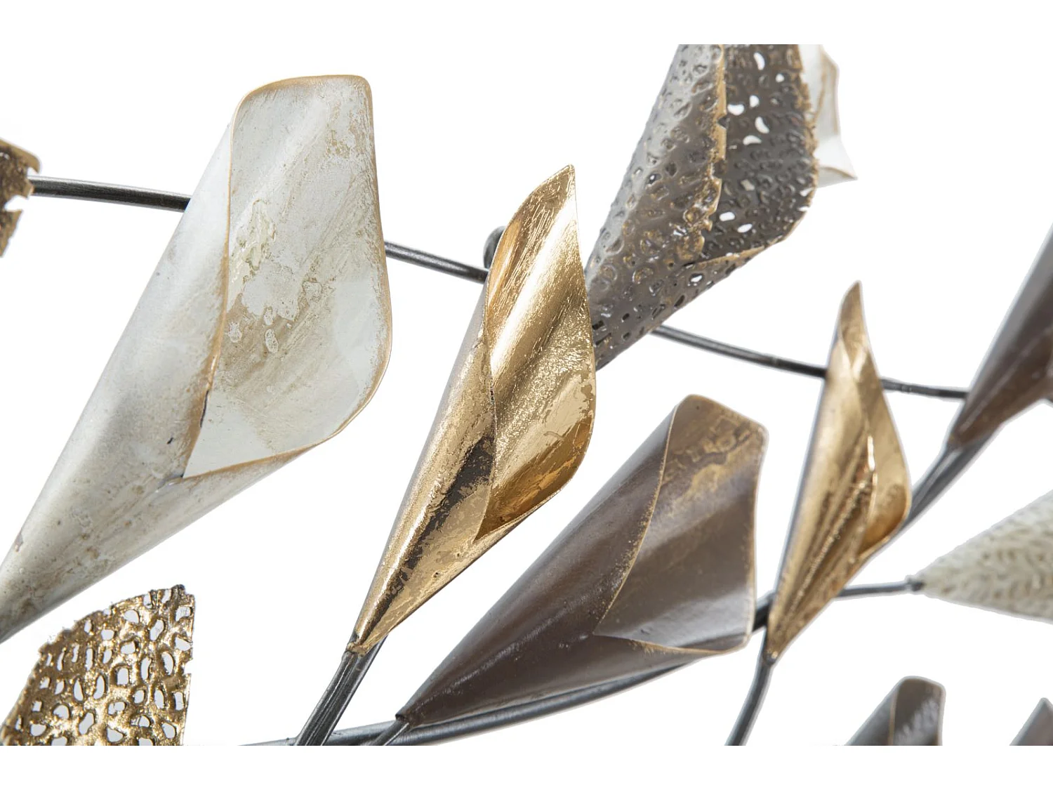 Décoration Murale en Métal "Ramo" 115cm Multicolore