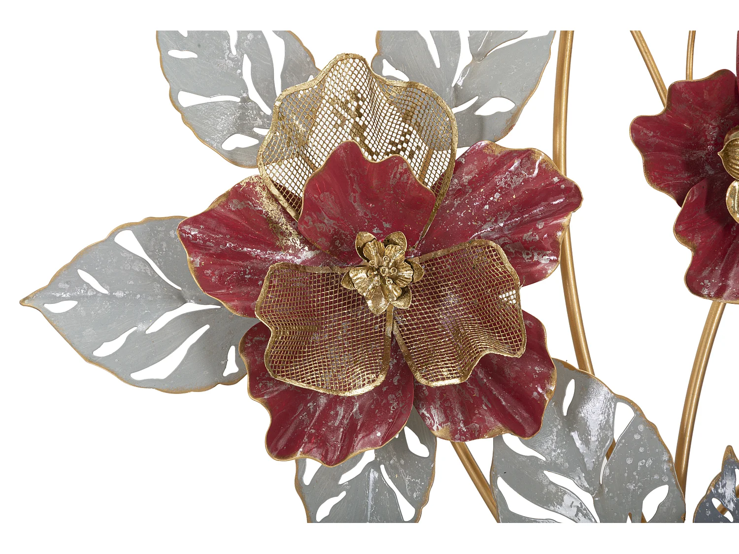 Décoration Murale en Métal "Lovis" 98cm Multicolore