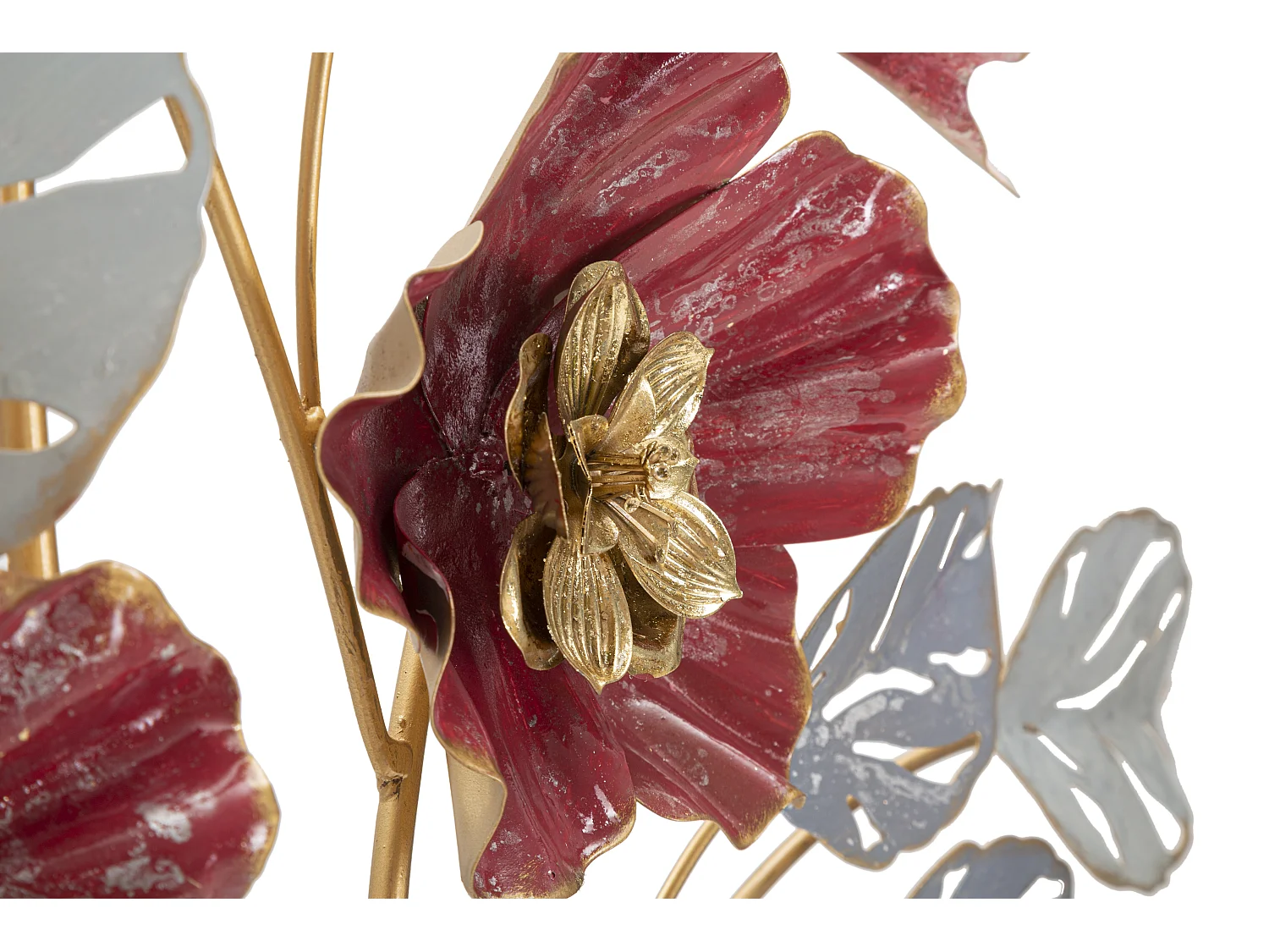 Décoration Murale en Métal "Lovis" 98cm Multicolore