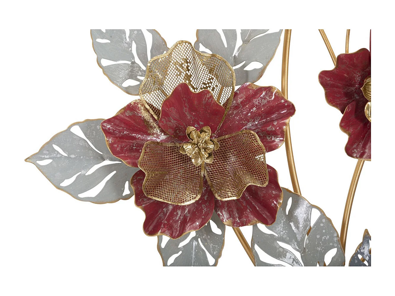 Décoration Murale en Métal "Lovis" 98cm Multicolore