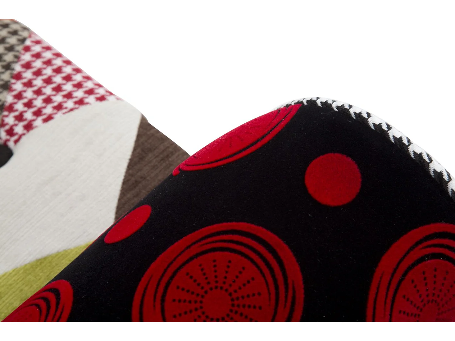 Banquette Design Patchwork "Impérial" 102cm Multicolore