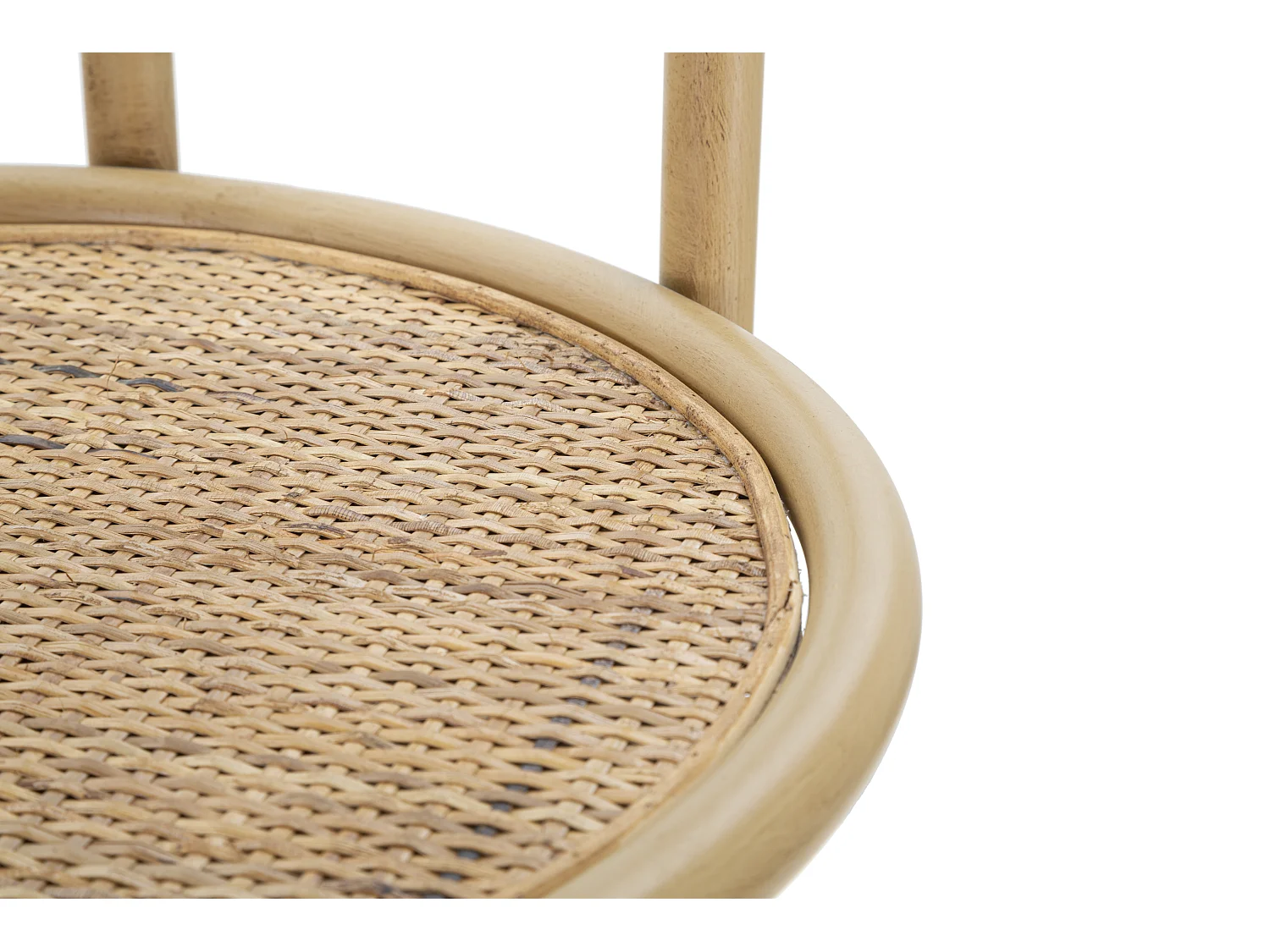 Étagère d'Angle 4 Niveaux "Panama" 150cm Naturel