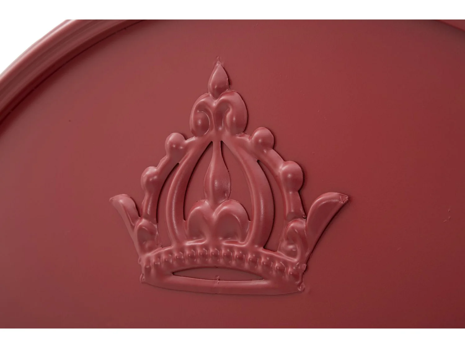 Bacheca in metallo rosso a forma di cabina telefonica cm 52x15x120