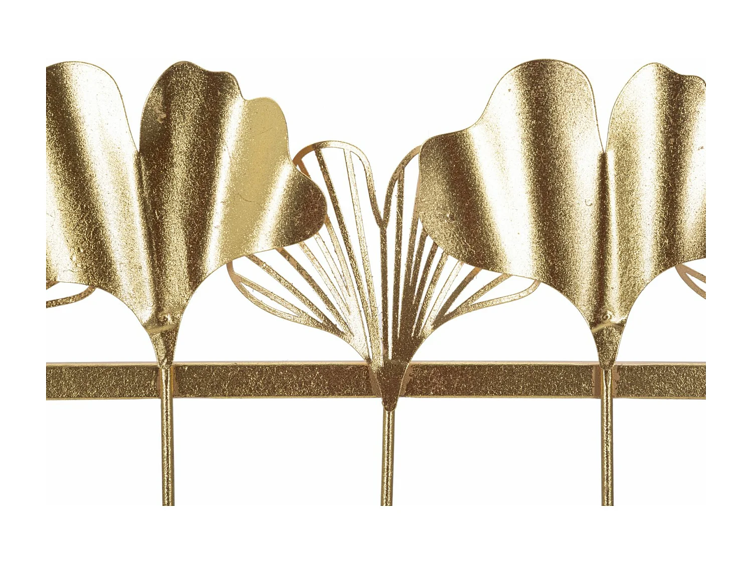 Appendiabiti in metallo dorato con 5 ganci cm 49,5x6x26,3