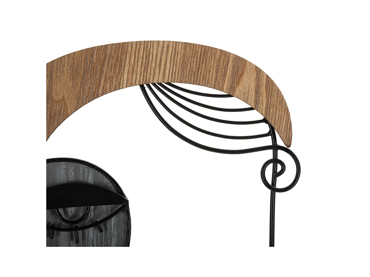 Patère Murale Design "Picassy" 35cm Multicolore
