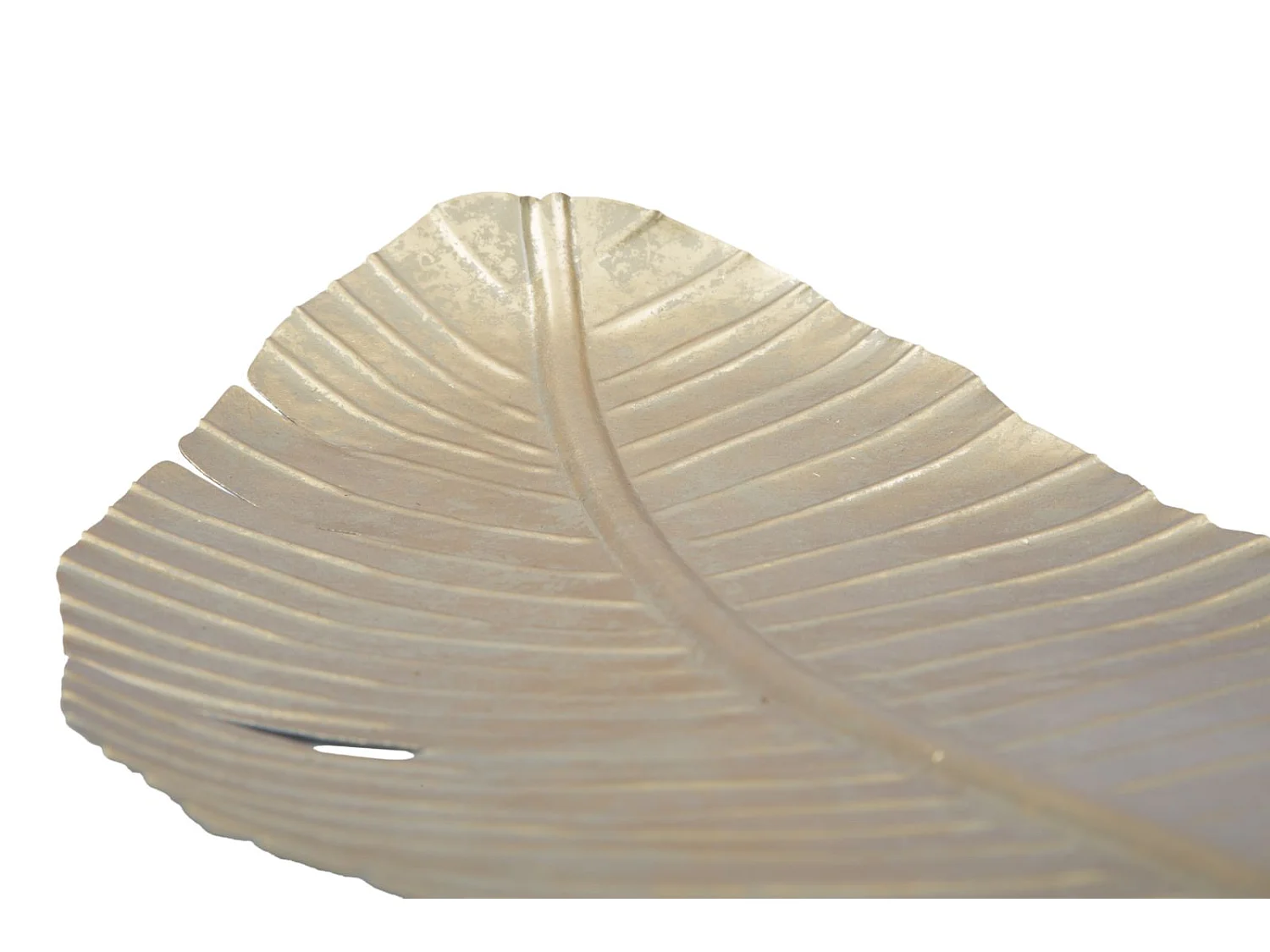 Vide-Poche en Métal "Leaf" 55cm Or