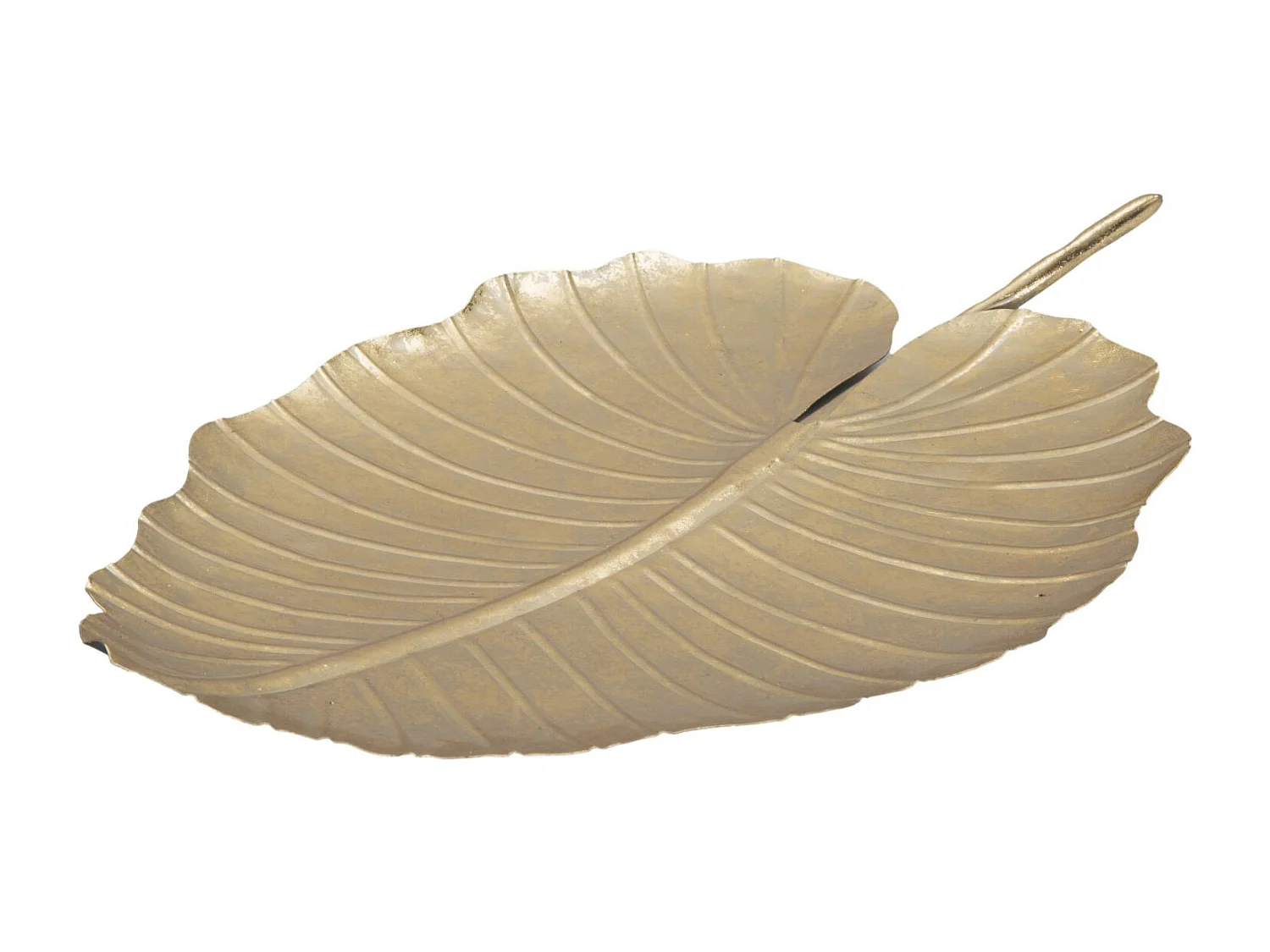 Vide-Poche en Métal "Leaf" 35cm Or