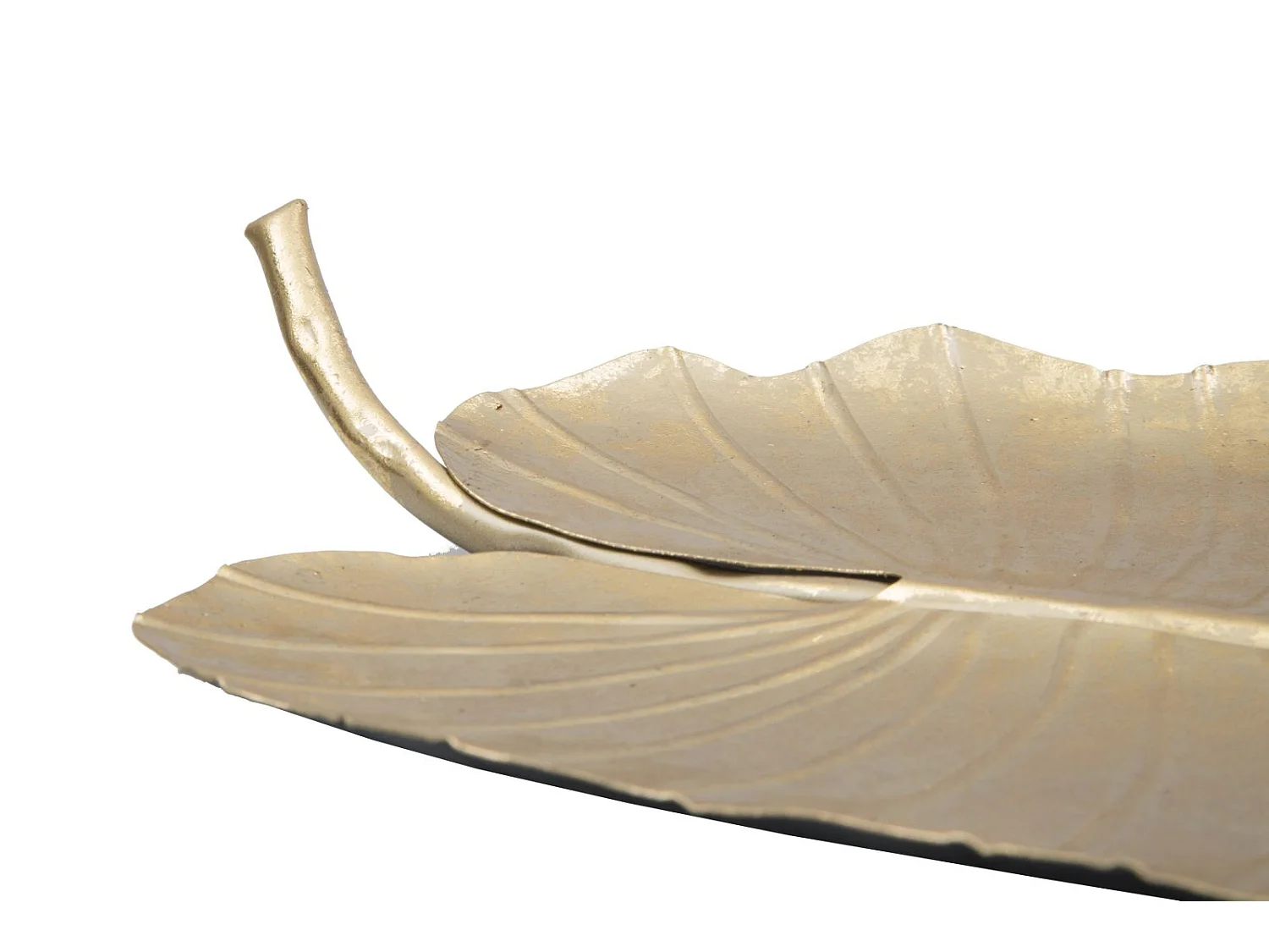 Vide-Poche en Métal "Leaf" 35cm Or