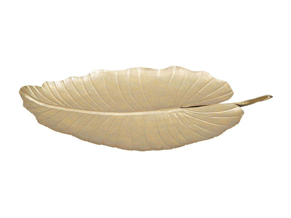 Vide-Poche en Métal "Leaf" 35cm Or