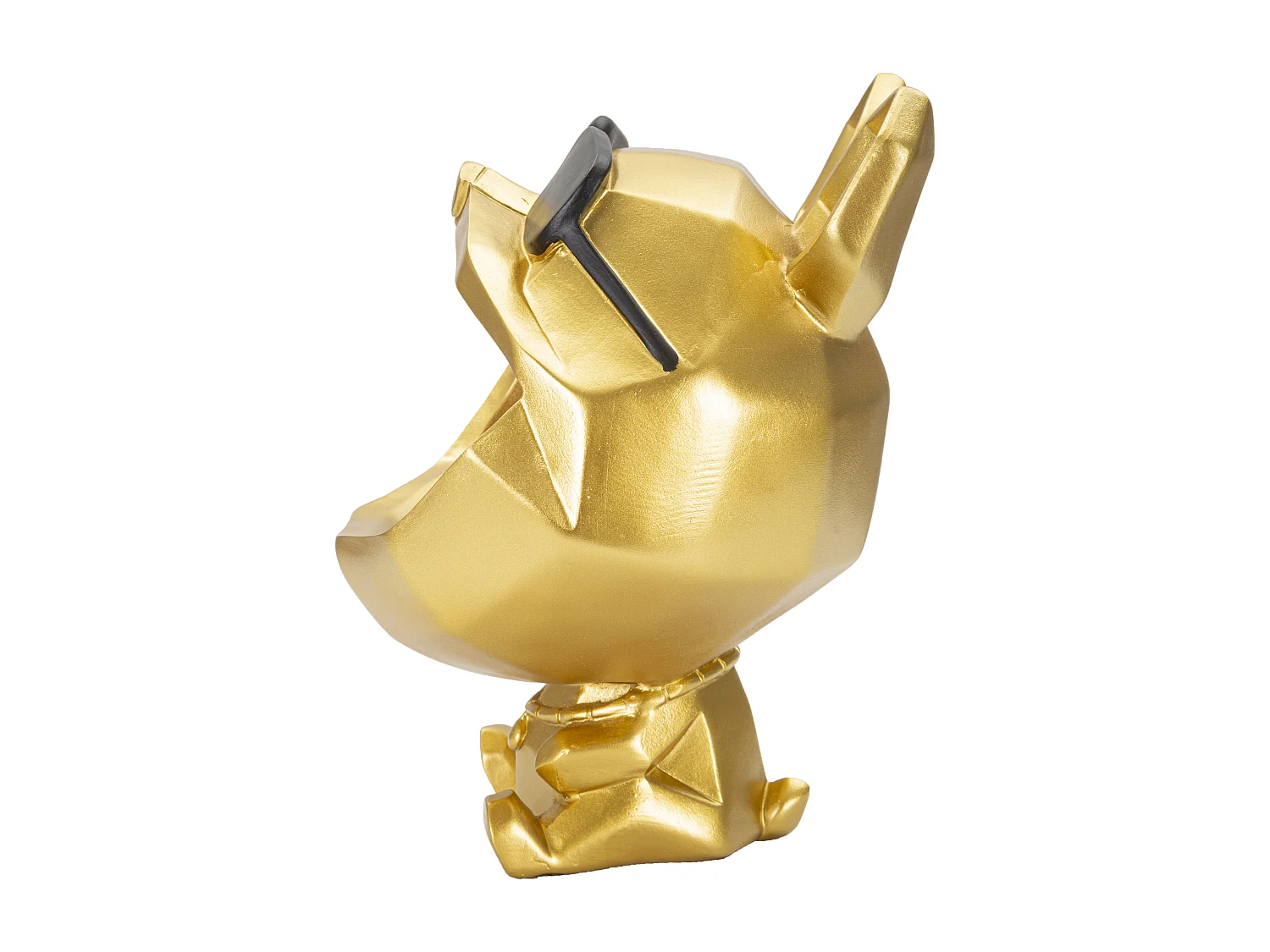 Vide-Poche Statuette "Chien" 23cm Or