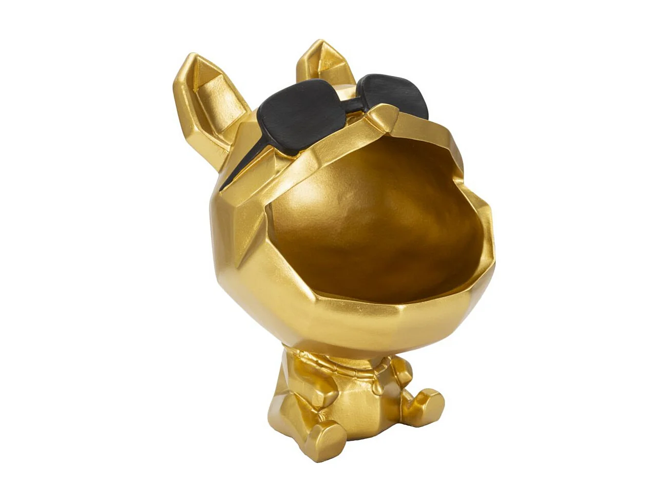 Vide-Poche Statuette "Chien" 23cm Or