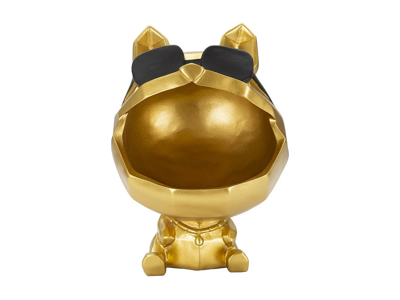 Vide-Poche Statuette "Chien" 23cm Or