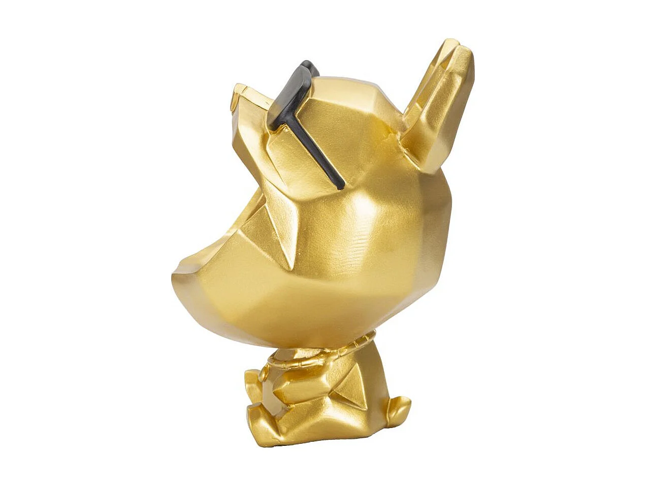 Vide-Poche Statuette "Chien" 23cm Or