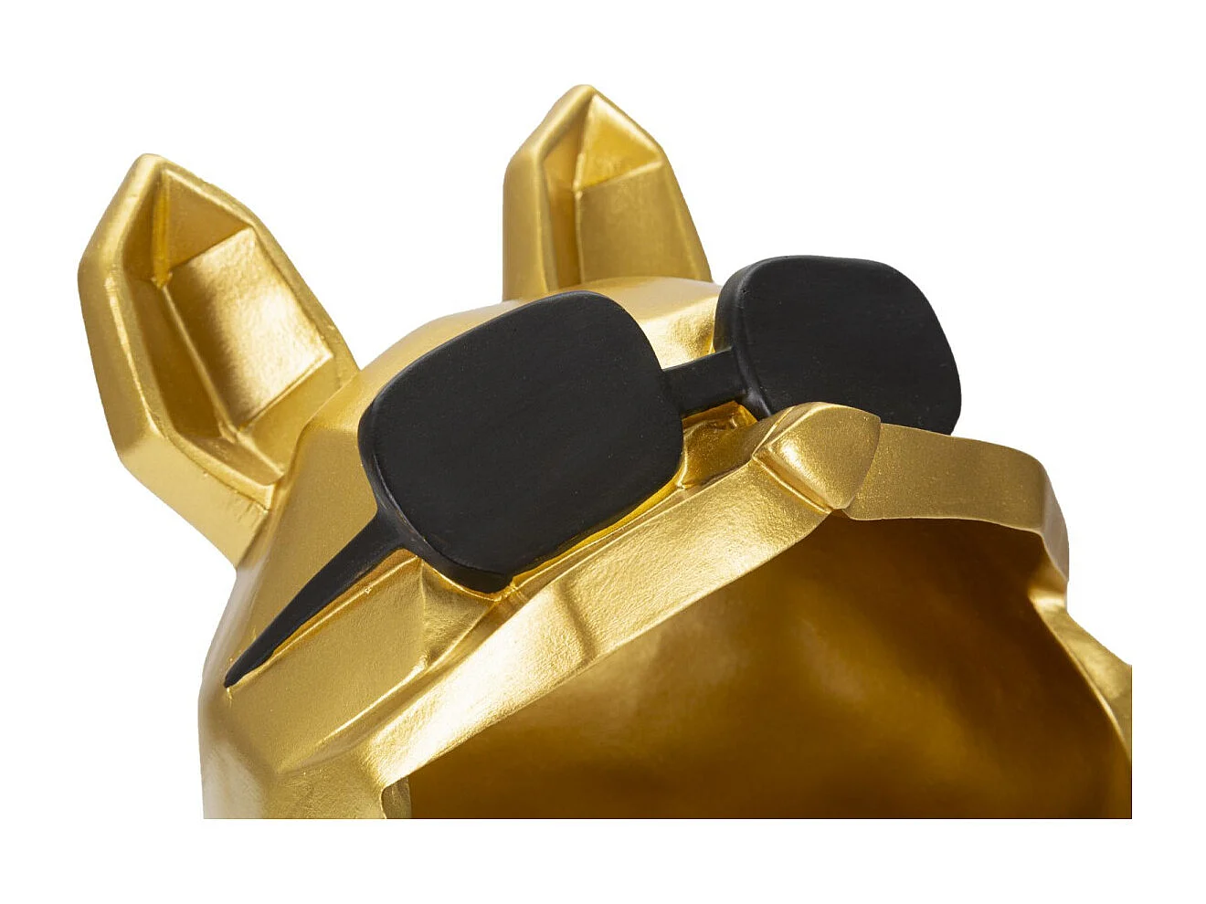 Vide-Poche Statuette "Chien" 23cm Or