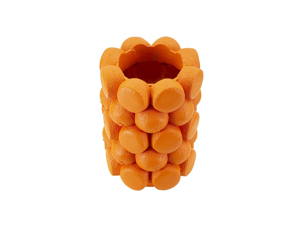 Vase Déco Fruits "Oranges" 28cm Orange