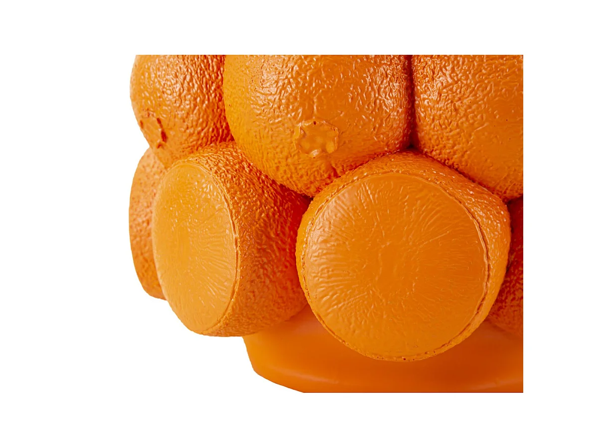 Vase Déco Fruits "Oranges" 28cm Orange